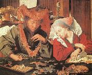 REYMERSWALE, Marinus van Money-Changer and his Wife oil painting